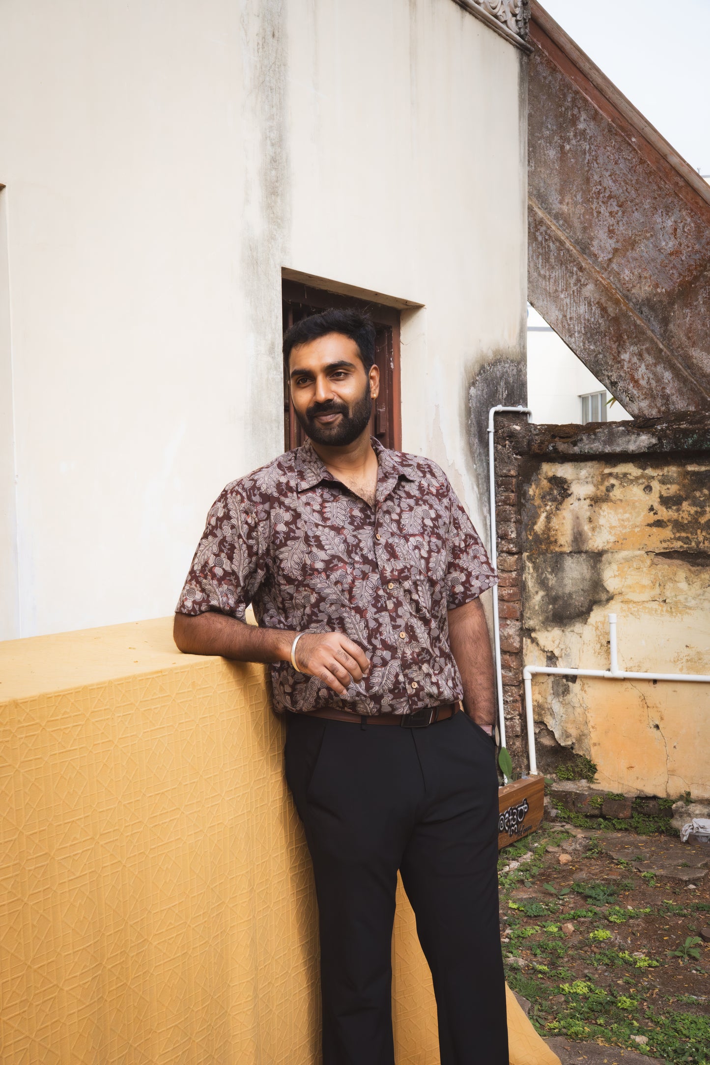 Block Printed Cotton Men Shirts