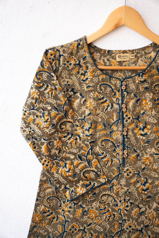 Kalamkari Short tops