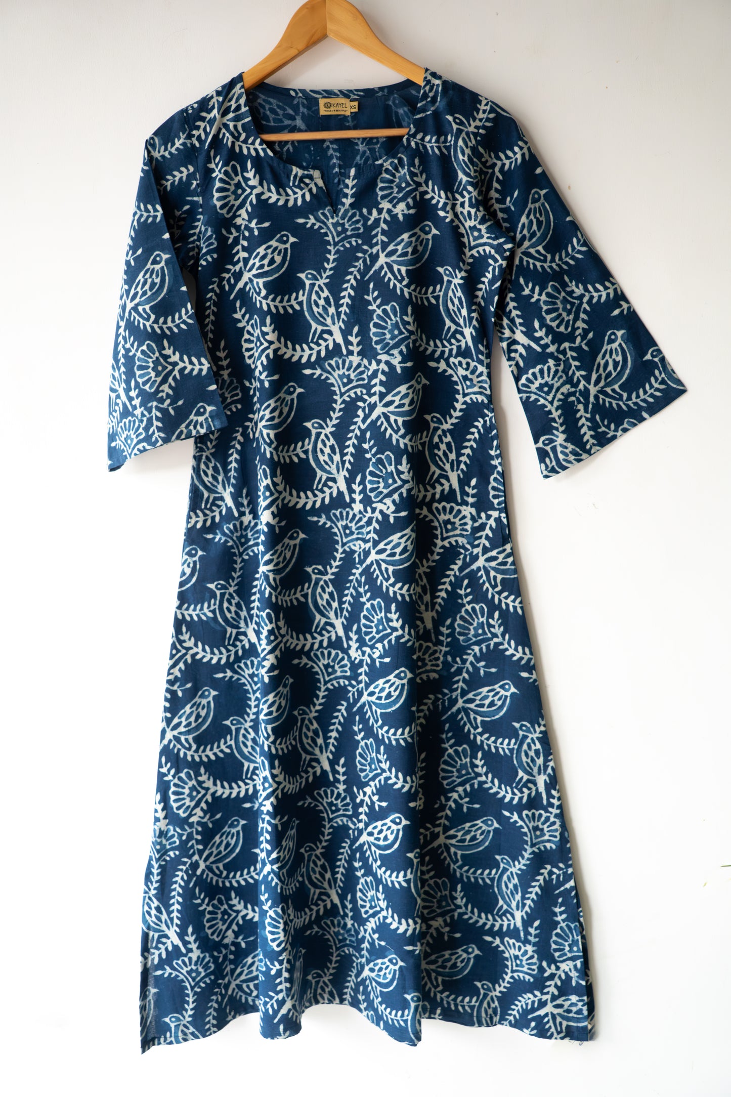 Everyday Cotton A-Line Dress | Slits & Pockets