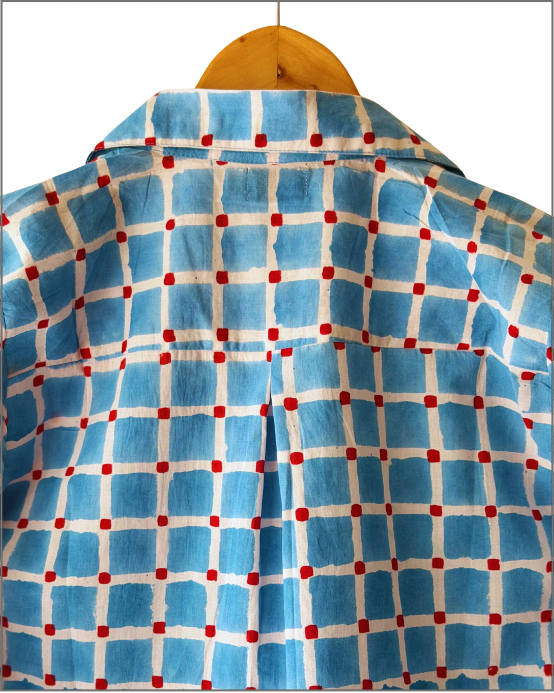 Relaxed fit cotton shirt