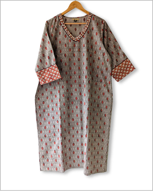 Cotton straight Kurta
