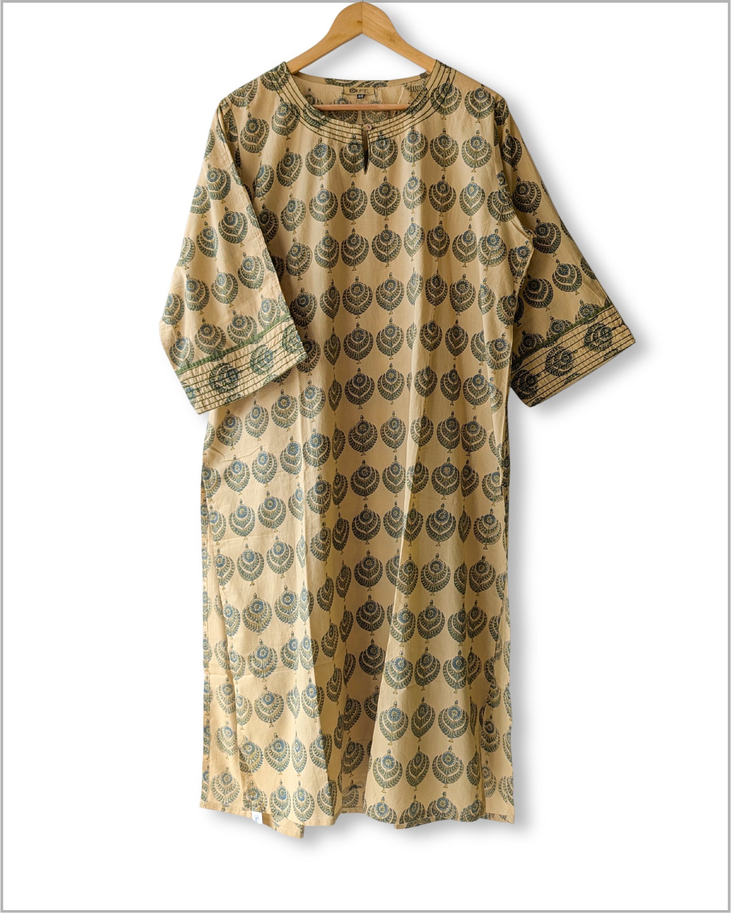 Cotton straight Kurta