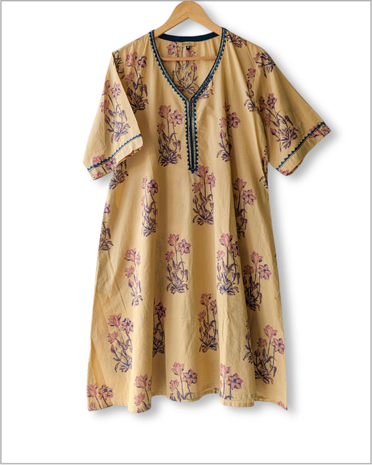 Cotton A Line Kurta