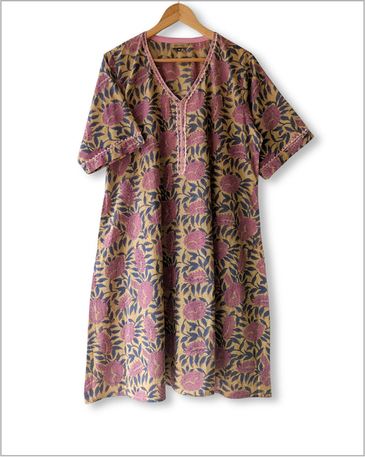 Cotton A Line Kurta