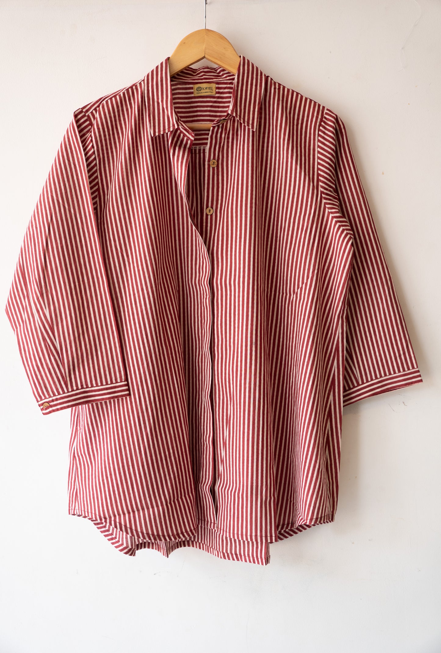 Relaxed oversized cotton shirt.

Comfort fit designed to fit XS–XL 🤍