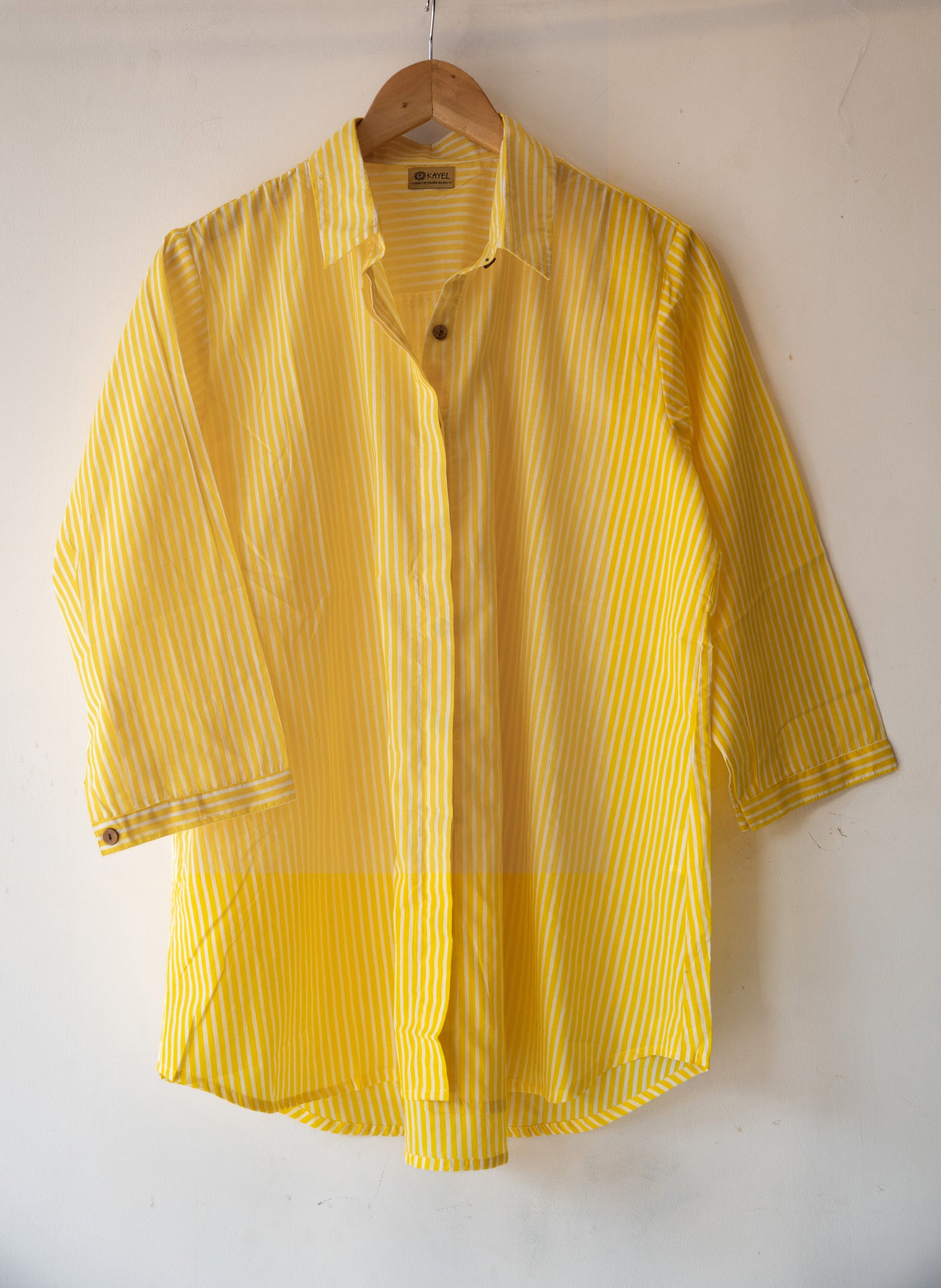 Relaxed oversized cotton shirt.

Comfort fit designed to fit XS–XL 🤍