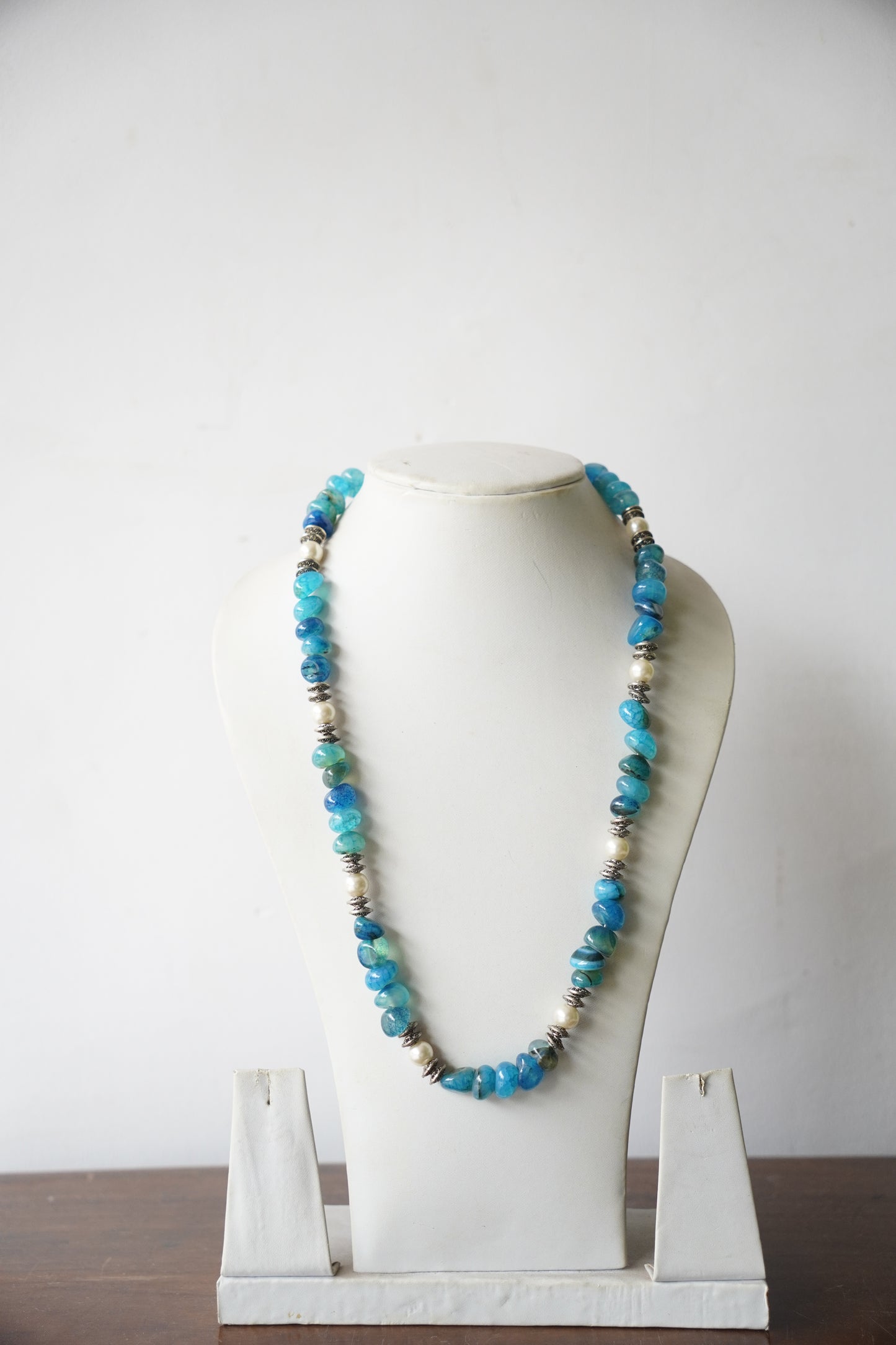 Agate Beaded Necklace