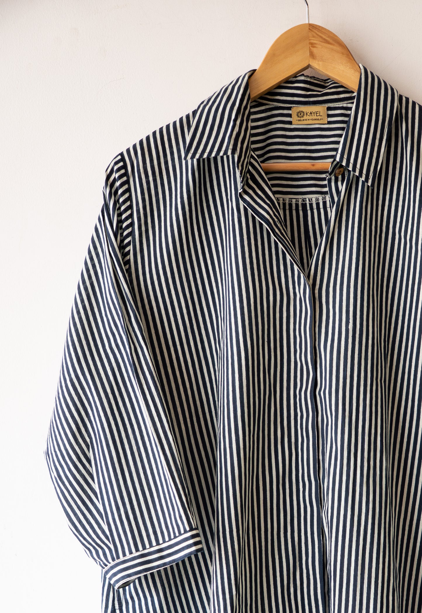 Relaxed oversized cotton shirt.

Comfort fit designed to fit XS–XL 🤍