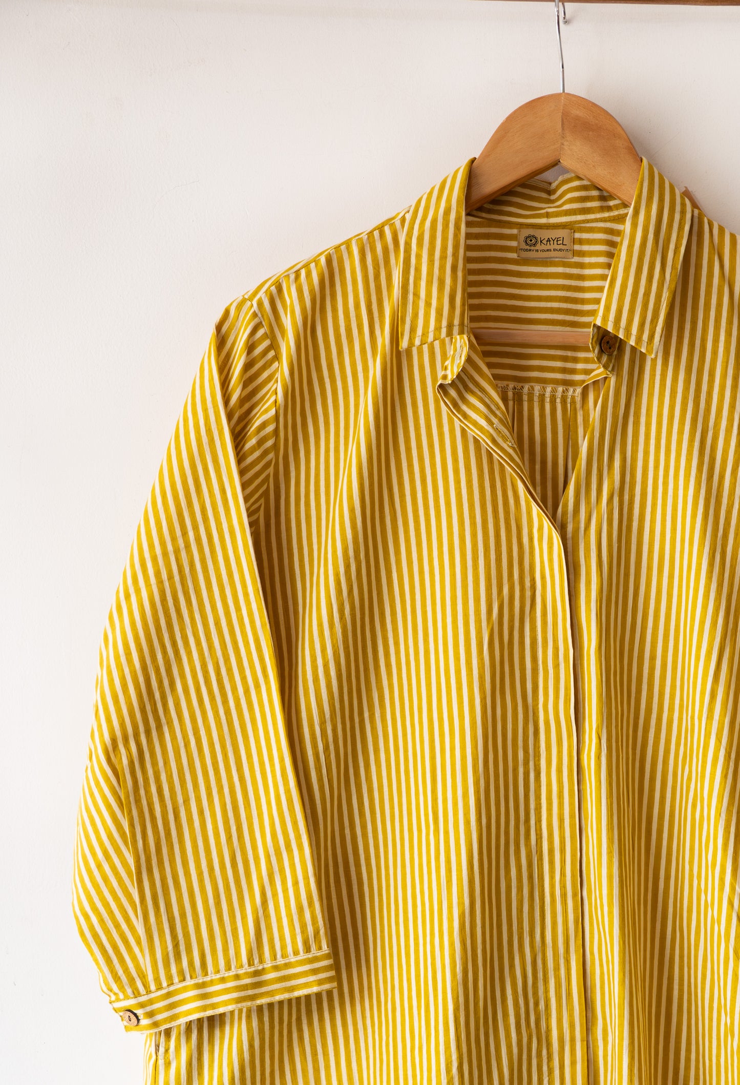 Relaxed oversized cotton shirt.

Comfort fit designed to fit XS–XL 🤍