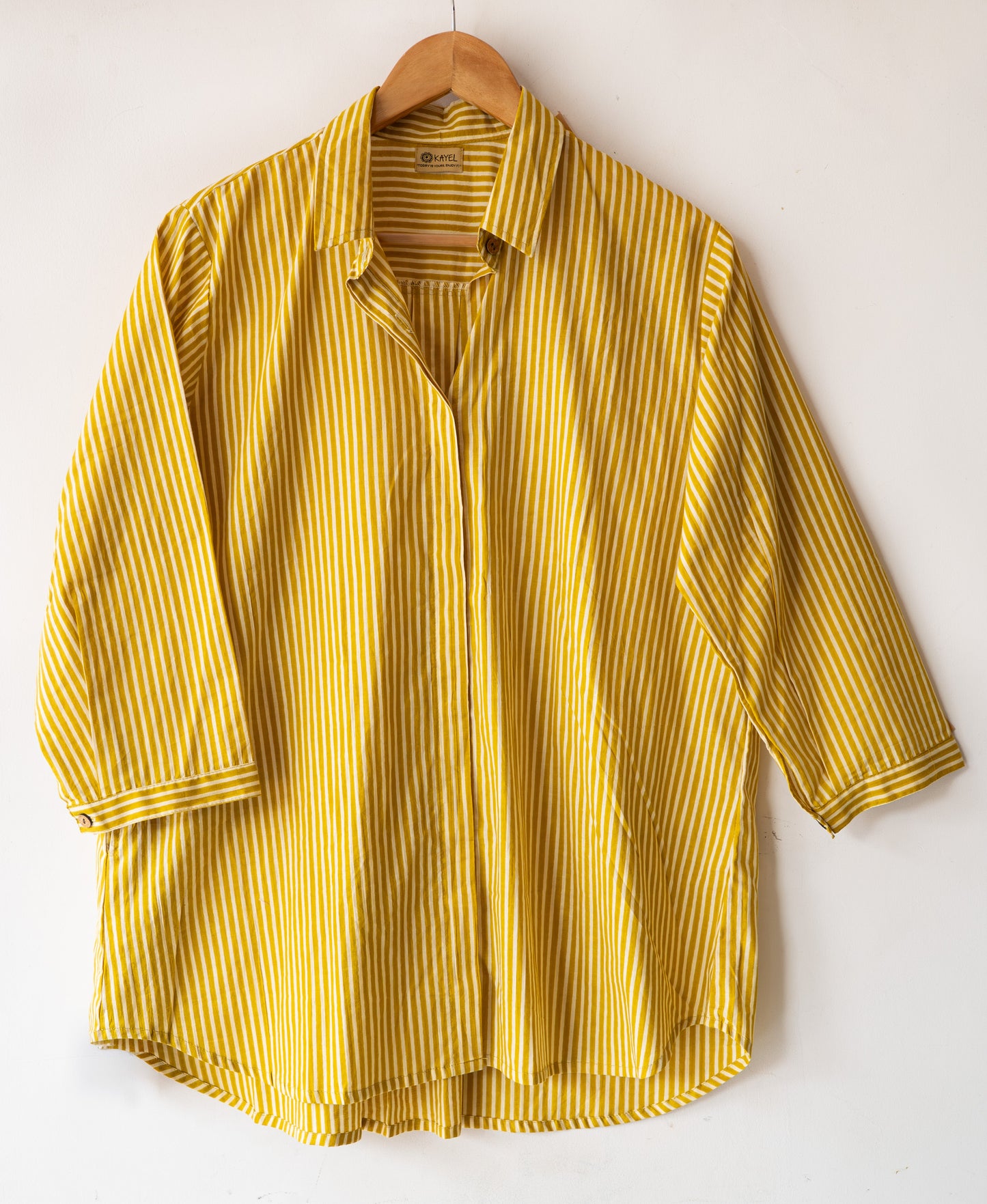 Relaxed oversized cotton shirt.

Comfort fit designed to fit XS–XL 🤍