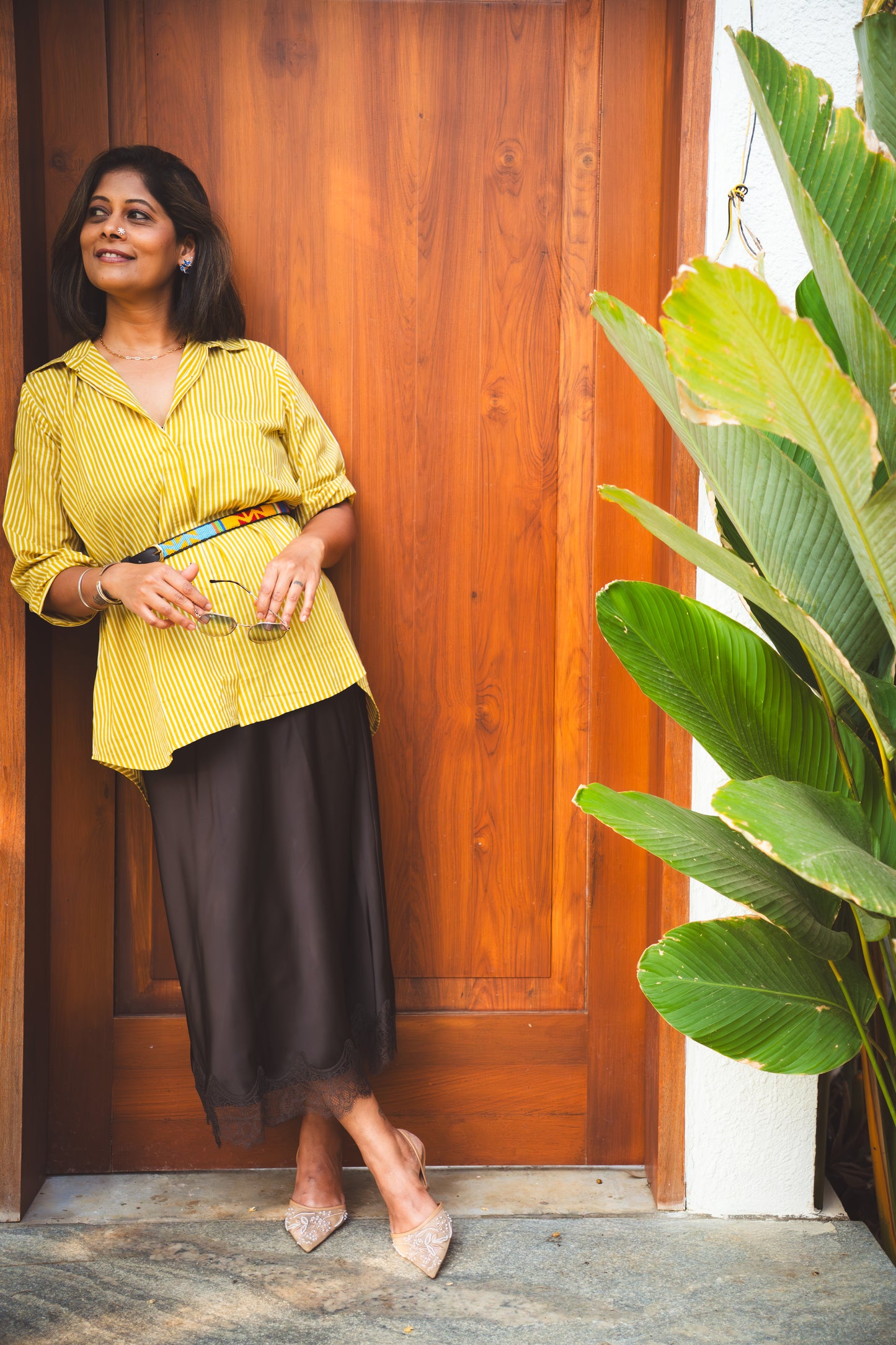 Relaxed oversized cotton shirt.

Comfort fit designed to fit XS–XL 🤍