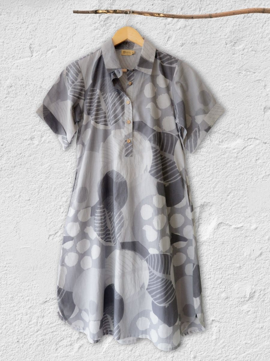 Collared Shirt Dress