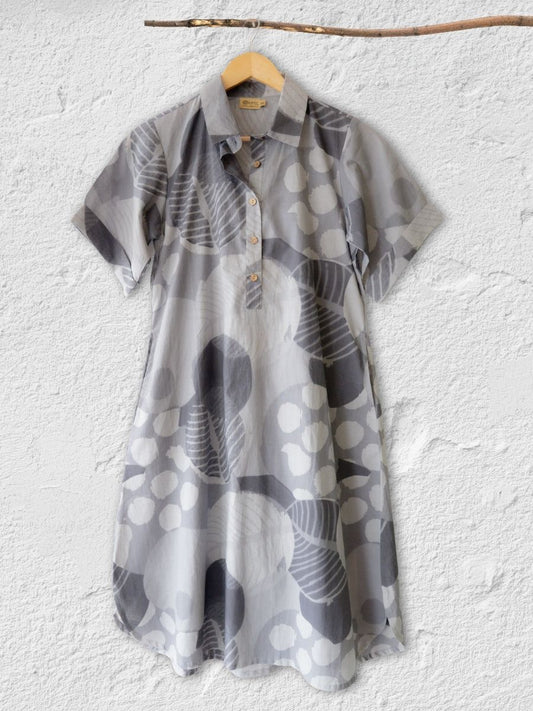 Collared Shirt Dress