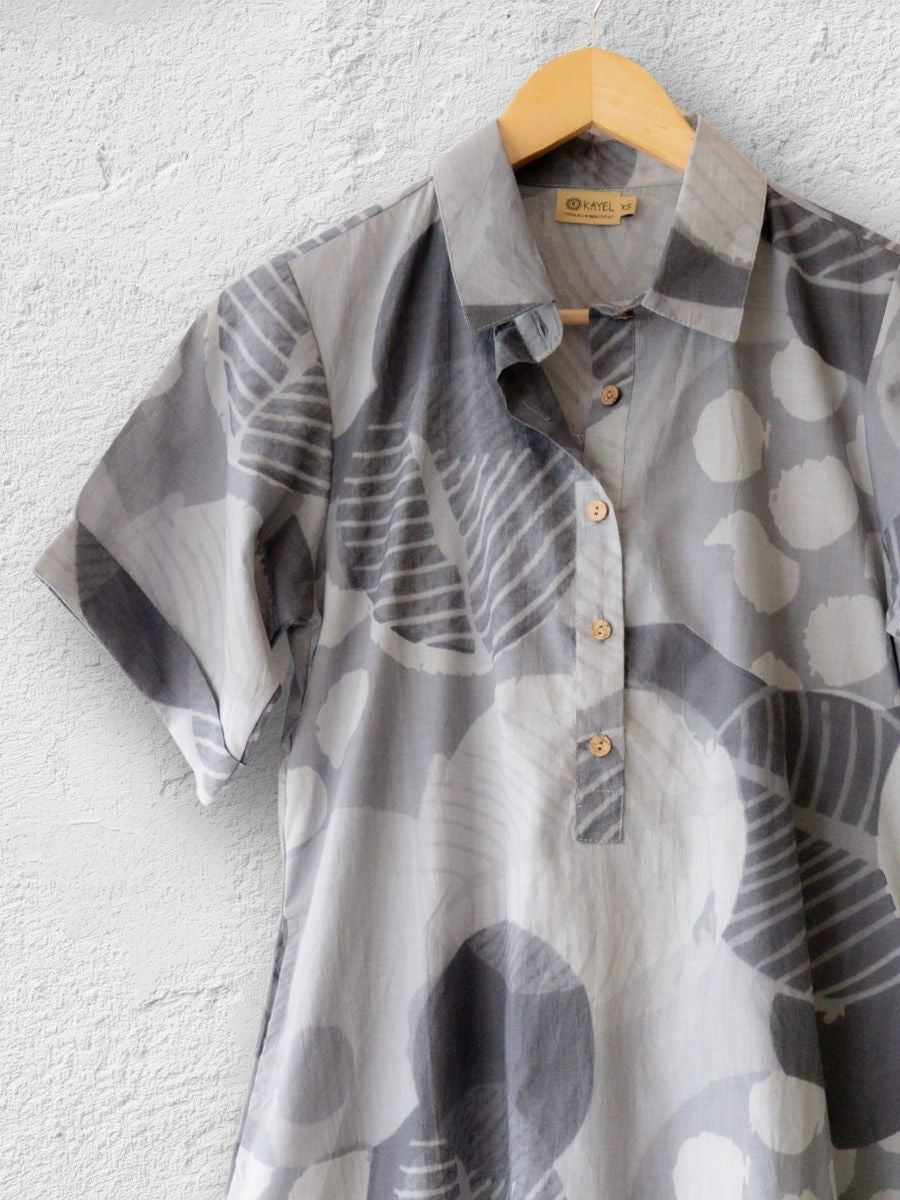 Collared Shirt Dress