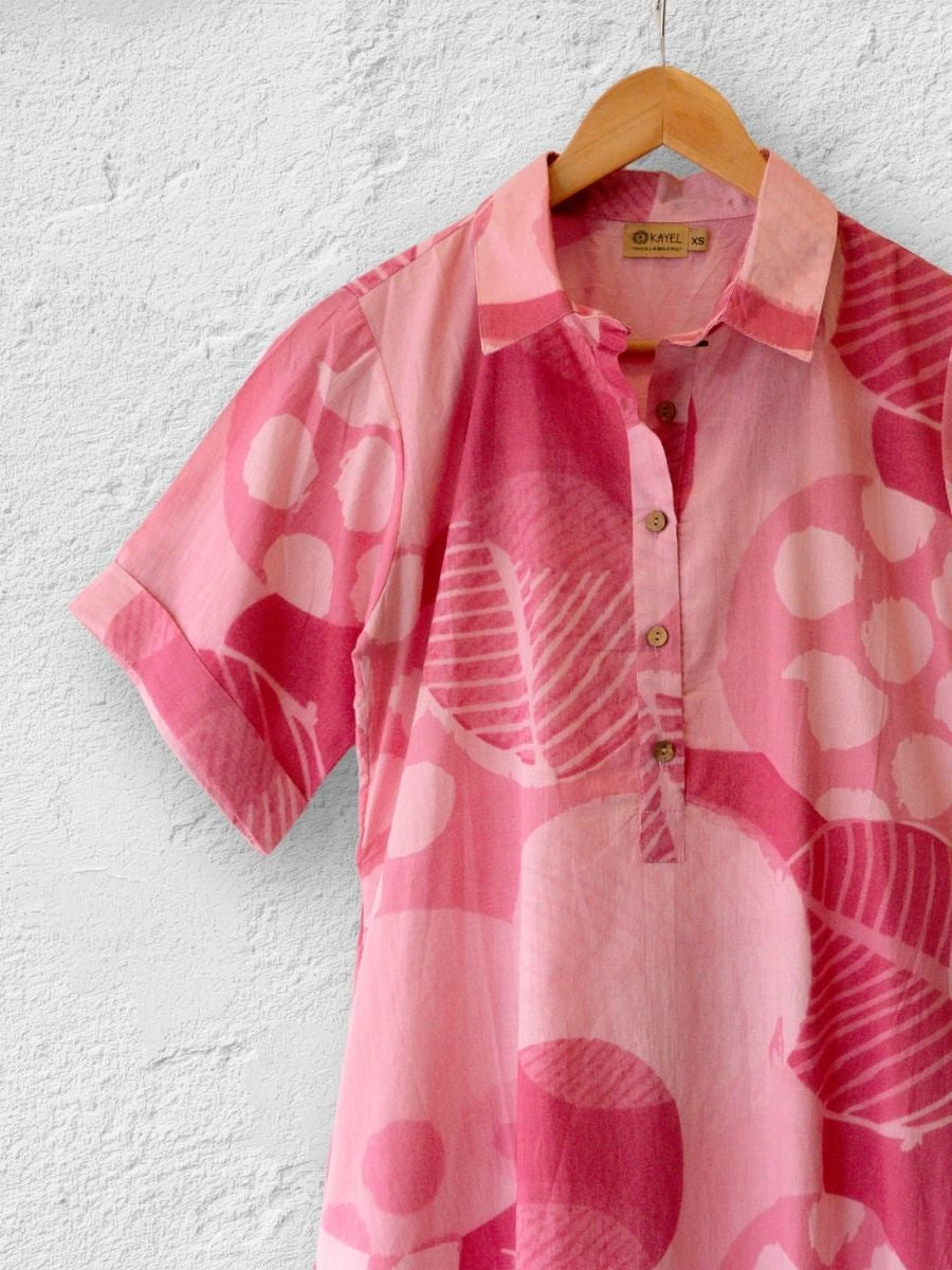 Collared Shirt Dress